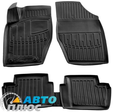 3D Коврики в салон автомобиля Peugeot 307 01-/Citroen C4 04- (Stingray)