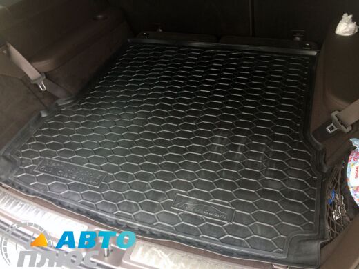 Автомобильный коврик в багажник Mercedes GL (X166) 2012-/GLS 2016- (Avto-Gumm)