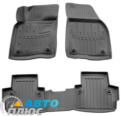 3D Коврики в салон автомобиля Volvo C30 2006-2012 (Stingray)