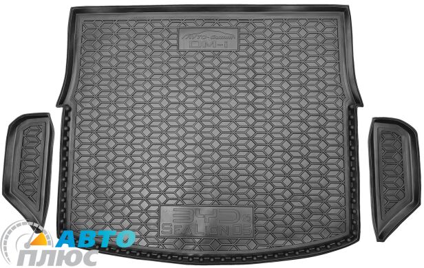 Автомобильный коврик в багажник BYD Sea Lion 05 DM-i 2025- hybrid (AVTO-Gumm)