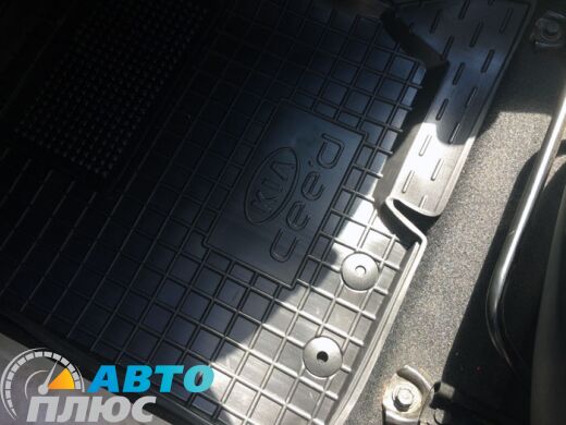 Водительский коврик в салон Kia Ceed 2006- (Avto-Gumm)