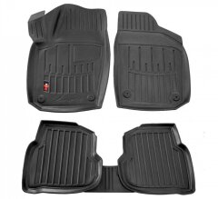 3D Коврики в салон автомобиля Volkswagen Polo Sedan 2010- (Stingray)
