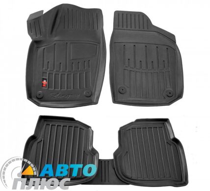 3D Коврики в салон автомобиля Volkswagen Polo Sedan 2010- (Stingray)