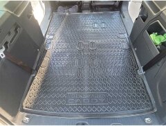 Автомобильный коврик в багажник Volkswagen Caddy Maxi 2021- 7 мест (AVTO-Gumm)