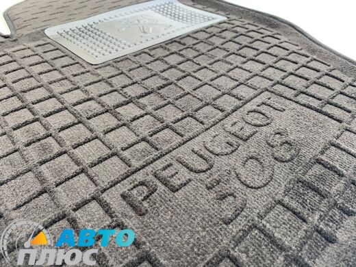 Гибридные коврики в салон Peugeot 308 2008- (AVTO-Gumm)