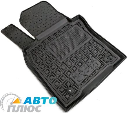 Водительский коврик в салон Mazda CX-30 2020- (Avto-Gumm)