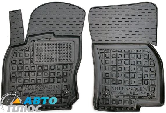Передние коврики в автомобиль Volkswagen Caddy 2021- (AVTO-Gumm)