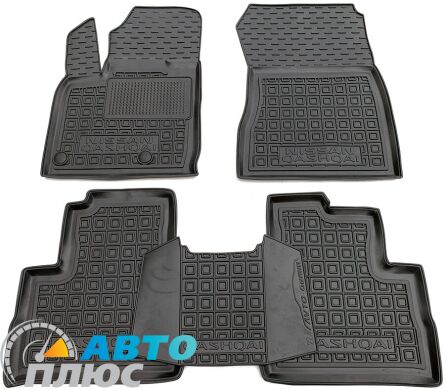 Автомобильные коврики в салон Nissan Qashqai 2022- (AVTO-Gumm)
