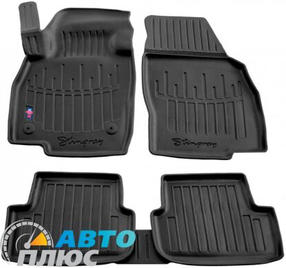 3D Коврики в салон автомобиля Volkswagen Polo 18- Hb/T-Cross 19-/Seat Ibiza 18-/Arona 18- (Stingray)