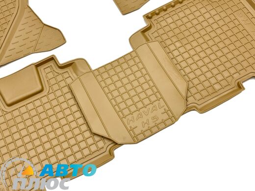 Автомобильные коврики в салон Great Wall Haval H3/H5 2011- бежевые (AVTO-Gumm)