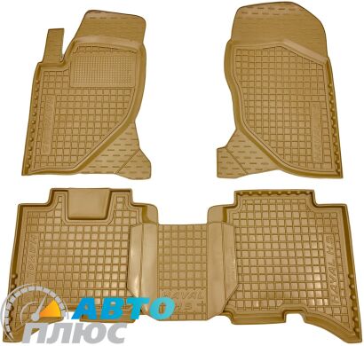 Автомобильные коврики в салон Great Wall Haval H3/H5 2011- бежевые (AVTO-Gumm)