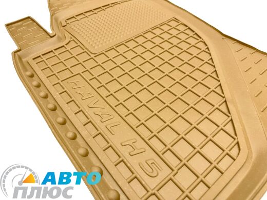 Автомобильные коврики в салон Great Wall Haval H3/H5 2011- бежевые (AVTO-Gumm)