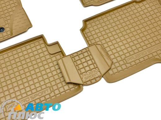 Автомобильные коврики в салон Mitsubishi Pajero Sport 1998-2007 бежевые (AVTO-Gumm)