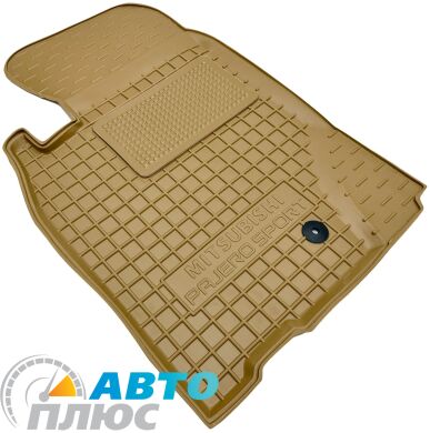 Автомобильные коврики в салон Mitsubishi Pajero Sport 1998-2007 бежевые (AVTO-Gumm)