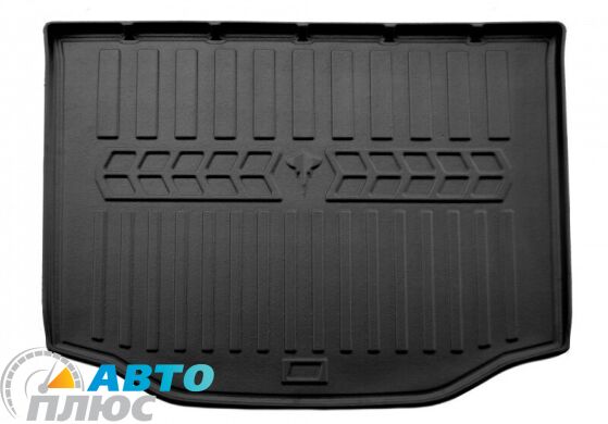 Килимок у багажник для Toyota RAV4 2013- (повнорозмірне запасне колесо) (Stingray)