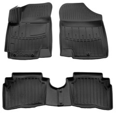 3D Коврики в салон автомобиля Hyundai i20 2008-2014 (Stingray)
