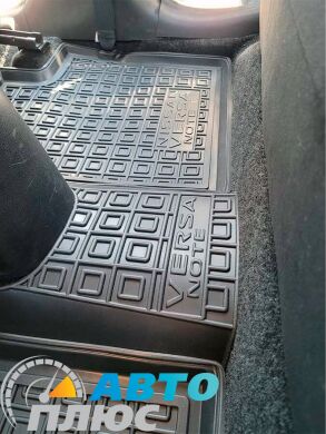 Автомобільні килимки в салон Nissan Versa Note 2013-2019 (AVTO-Gumm)