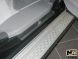 Накладки на пороги Toyota Hilux 2005- (Premium)