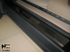 Накладки на пороги Land Rover Range Rover Sport 2005- (Premium)