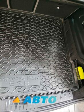 Автомобильный коврик в багажник Mercedes EQB (X243) 2021- (AVTO-Gumm)