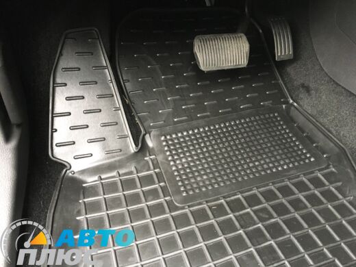 Водительский коврик в салон Ford Focus 3 2011- (Avto-Gumm)