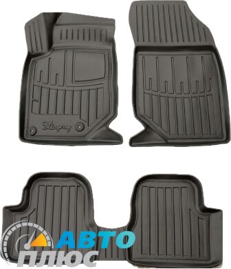 3D Килимки в салон автомобіля Opel Mokka 21-/Corsa 19-/Peugeot 208 20-/Citroen DS3 Crossback 18- (Stingray)