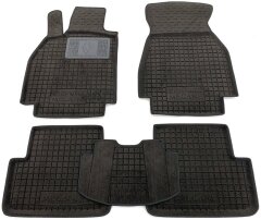 Гибридные коврики в салон Renault Megane 2 2003-2009 (AVTO-Gumm)