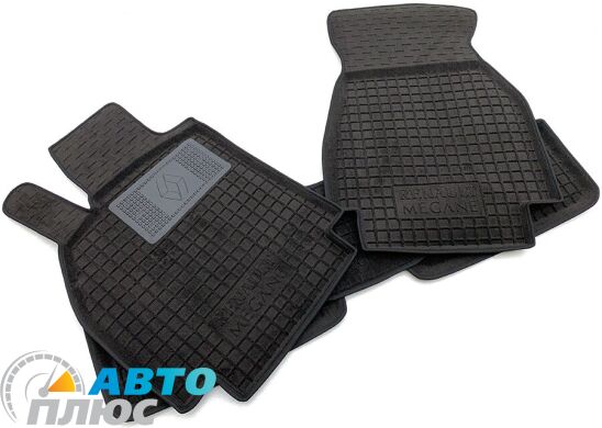 Гибридные коврики в салон Renault Megane 2 2003-2009 (AVTO-Gumm)