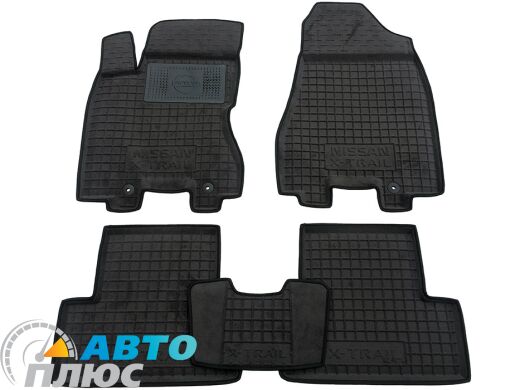 Гибридные коврики в салон Nissan X-Trail (T31) 2007- (Avto-Gumm)