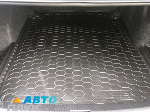 Автомобильный коврик в багажник Volkswagen Passat B7 2011- USA (Avto-Gumm)