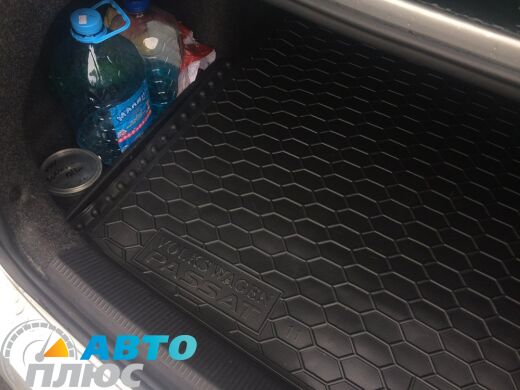 Автомобильный коврик в багажник Volkswagen Passat B7 2011- USA (Avto-Gumm)