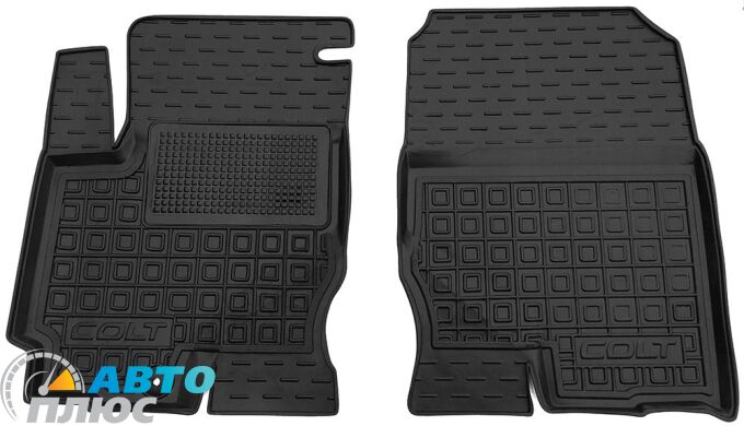 Передние коврики в автомобиль Mitsubishi Colt 2004- 5 дверей (Avto-Gumm)