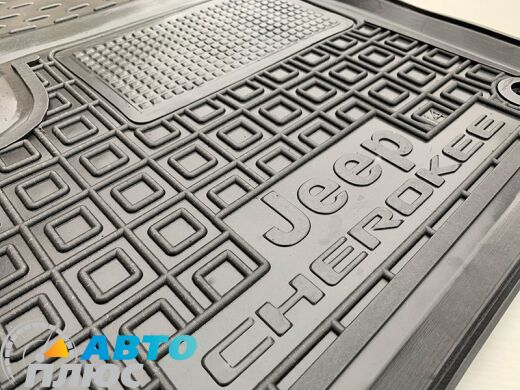 Автомобильные коврики в салон Jeep Cherokee 2014- (AVTO-Gumm)