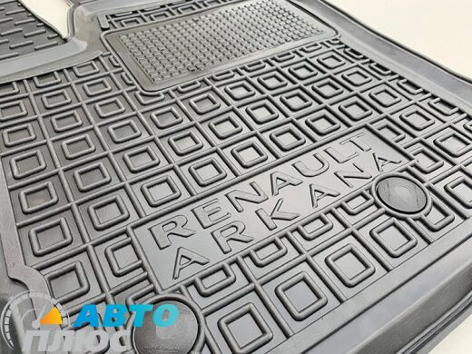 Водительский коврик в салон Renault Arkana 2020- (AVTO-Gumm)