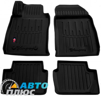 3D Коврики в салон автомобиля Ford Fiesta 2010-2017 USA (Stingray)