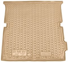Автомобильный коврик в багажник BMW X7 (G07) 2018- бежевый (AVTO-Gumm)