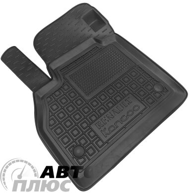 Водительский коврик в салон Renault Kangoo 2 2008- (Avto-Gumm)