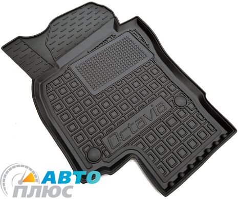 Водительский коврик в салон Skoda Octavia A5 2004- (Avto-Gumm)