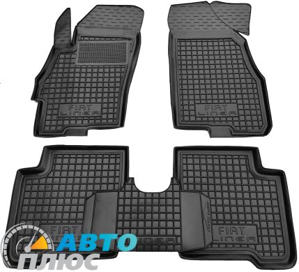 Автомобильные коврики в салон Fiat Linea 2007- (Avto-Gumm)