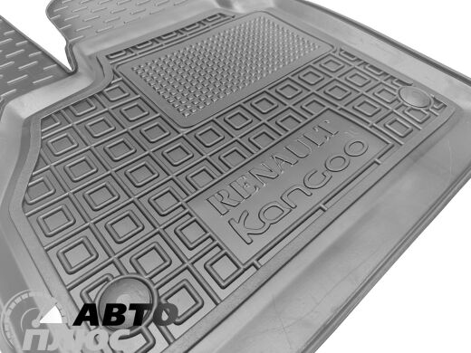 Водительский коврик в салон Renault Kangoo 2 2008- (Avto-Gumm)