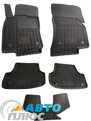 Гибридные коврики в салон Audi A3 2012- (AVTO-Gumm)
