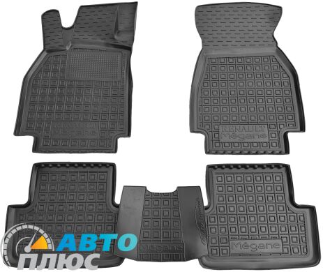 Автомобильные коврики в салон Renault Megane 2 2003-2009 (Avto-Gumm)