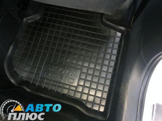 Автомобільні килимки в салон Skoda Rapid 2013 (Avto-Gumm)