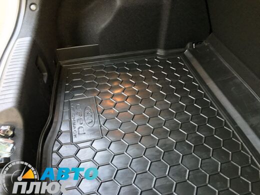 Автомобильный коврик в багажник Kia Ceed (JD) 2012- Hatchback (base/mid) (Avto-Gumm)