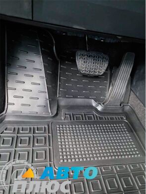 Водительский коврик в салон Toyota bZ4X 2022- (AVTO-Gumm)