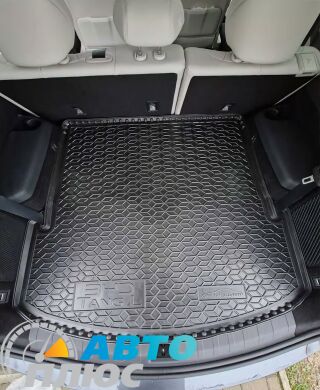 Автомобильный коврик в багажник BYD Tang L 2025- EV (7 мест) удлиненный (AVTO-Gumm)