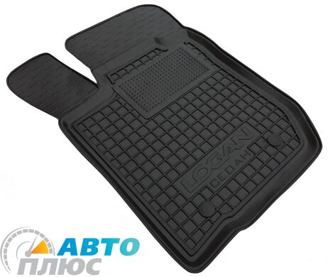Водительский коврик в салон Renault Logan 2004-2013 Sedan (Avto-Gumm)
