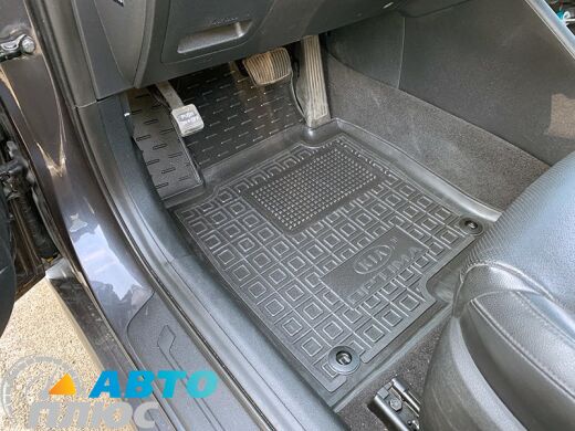 Водительский коврик в салон Kia Optima 2016- (Avto-Gumm)