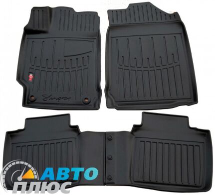 3D Килимки в салон автомобіля Toyota Camry 50/55 2011-2018 (Stingray)