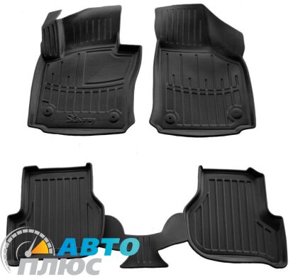 3D Килимки в салон автомобіля Seat Leon 2005-2012 (Stingray)